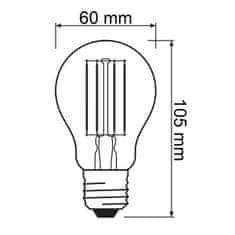 Osram Stmívatelná LED žárovka E27 A60 7,5W = 75W 1055lm 2700K Teplá bílá