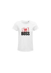 Happy Glano Dámské triko Big Boss - bílá Dámská velikost: XL