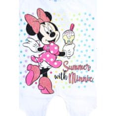 Eplusm Dívčí tričko "Minnie Mouse" bílá 122 / 6–7 roků Bílá