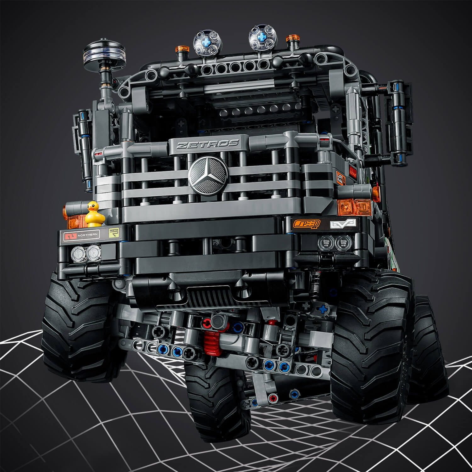 LEGO Technic 42129 Truck trialové vozidlo Mercedes-Benz Zetros 4x4