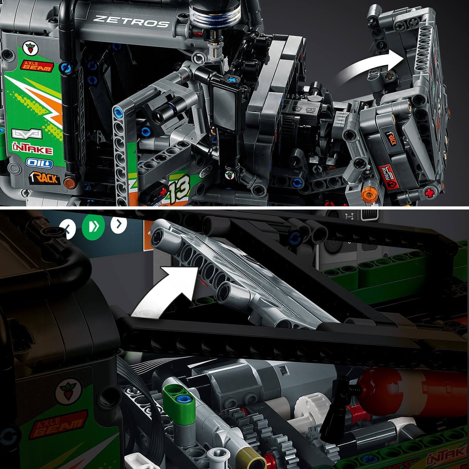 LEGO Technic 42129 Truck trialové vozidlo Mercedes-Benz Zetros 4x4