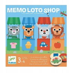 Djeco Djeco vzdělávací hra Lotto Sklep - Memo Loto Shop