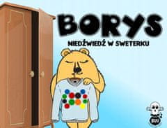 INNA Dřevěné puzzle Buu Boris - medvěd ve svetru