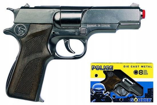 Gonher Gonher METAL GUN POLICE 125/0 čepice