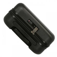 Joummabags Sada luxusních ABS cestovních kufrů 70cm/55cm PEPE JEANS HIGHLIGHT Negro, 7689521