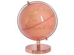 Beliani Růžový globus 28 cm CABOT