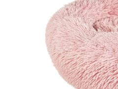 Beliani Postel pro psa 50 x 50 cm růžová KULU