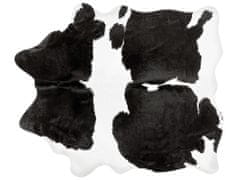 Beliani Hovězí kůže 3-4 m² černobílá NASQU
