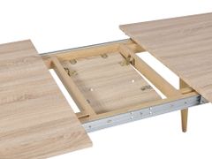 Beliani Jídelní stůl 180/210 x 90 cm HAGA světlé dřevo