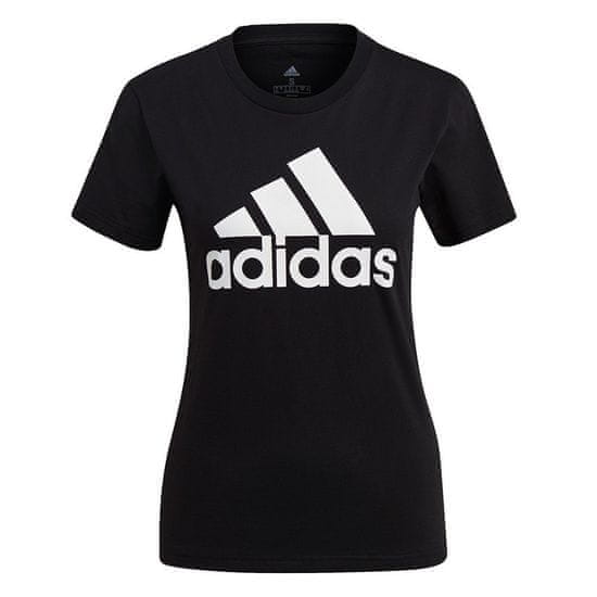 Adidas Tričko na trenínk černé Essentials Regular