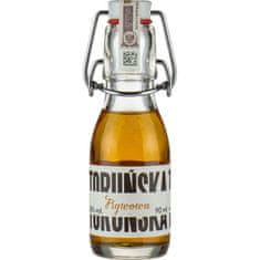 Toruńskie Wódki Kdoulový likér 0,09 l | Tradycyjny Trunek Gatunkowy Toruńska Pigwowa | 90 ml | 36 % alkoholu