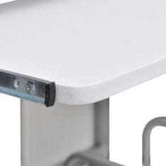 shumee Počítačový stůl Bílý 110 x 52 x 88,5 cm kompozitní dřevo