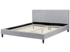 Beliani Náhradní povlak pro postel 160 x 200 cm světle šedý FITOU