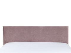 Beliani Náhradní povlak pro postel 180 x 200 cm růžový FITOU