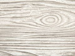 Beliani Bílý květináč, imitace dřeva 54 x 17 x 21 cm PAOS
