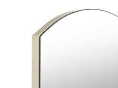Beliani Stojací zrcadlo 35 x 150 cm světlé dřevo CHERBOURG