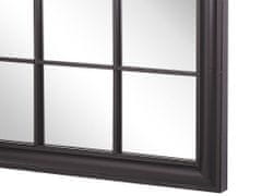 Beliani Nástěnné zrcadlo 77 x 130 cm černé TREVOL