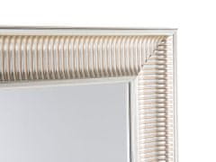 Beliani Nástěnné zrcadlo v zlaté a stříbrné 51 x 141 cm CASSIS