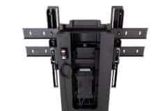 Sabaj System Elektrický motorový Držák TV LIFT ELEVATOR na kolečkách černá do 130 kg max. 120" dálkové ovládání