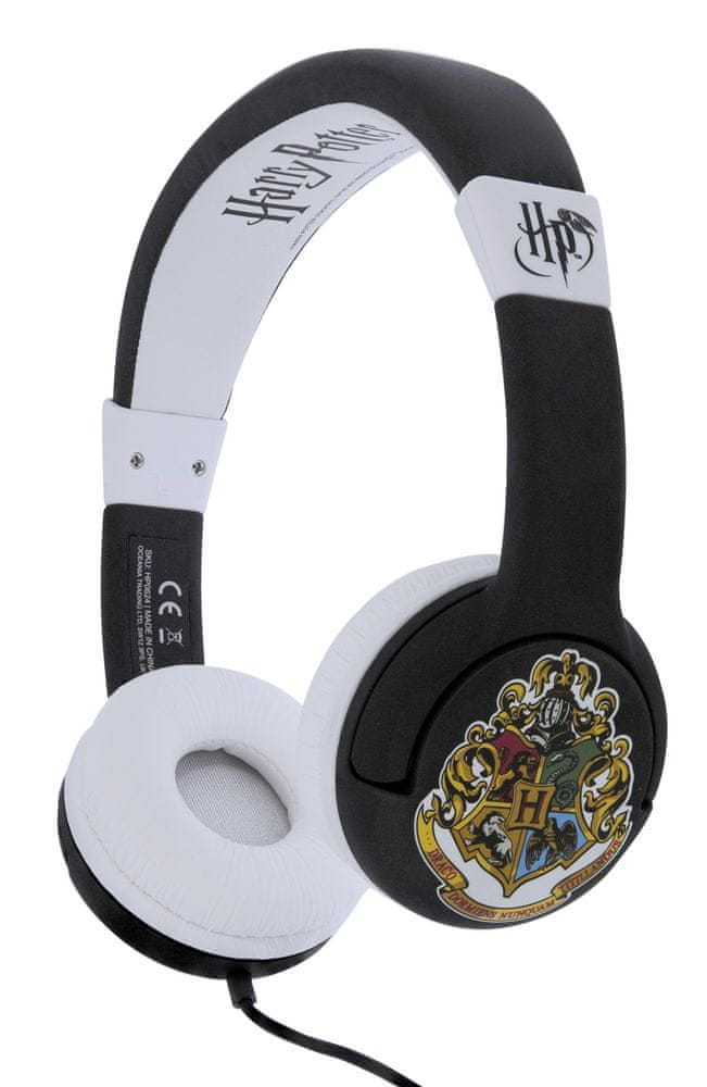 Levně OTL Technologies Harry Potter Hogwarts Crest dětská sluchátka