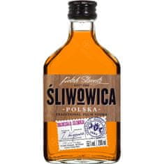 Toruńskie Wódki Slivovice 0,2 l | Śliwowica Polska Dojrzała Śliwka | 200 ml | 55 % alkoholu