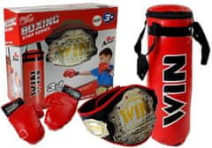shumee Set boxerské rukavice Winner Belt Boxer