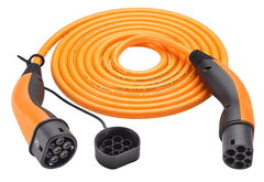 Nabíjecí kabel-Helix, Typ 2, 20 A, 3 fáze, 11 kW, 5 m