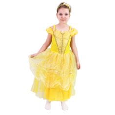 Rappa Dětský kostým princezna žlutá (M)