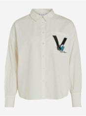 Bílá dámská košile VILA Smurfy XS