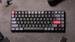Keychron S1 QMK Mechanická klávesnice, nízkoprofilové, LED Gateron G Pro Red S1-A1