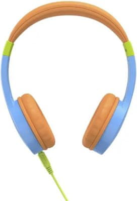moderní dětská sluchátka na uši hama BeeSafe kabelová handsfree funkce omezená hlasitost