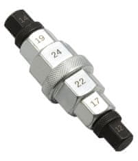M-Style imbusový klíč na přední kolo 12-14-17-19-22-24 mm