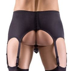 SvenjoymentUnderwear Svenjoyment Suspender Belt (Black), pánský fetish podvazkový pás M