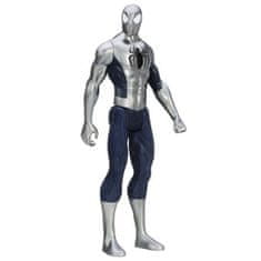 MARVEL Spiderman Armored Silver Titan Hero Figurka 30 cm Hasbro.