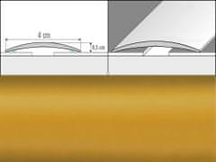 Effector Přechodové lišty A13 - SAMOLEPÍCÍ šířka 4 x výška 0,5 x délka 93 cm - zlatá