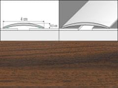 Effector Přechodové lišty A13 - SAMOLEPÍCÍ šířka 4 x výška 0,5 x délka 93 cm - teak indický