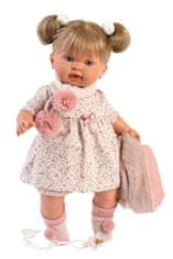 Llorens Alexandra - realistická panenka se zvuky a měkkým látkovým tělem - 42 cm