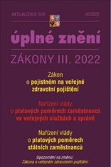Aktualizace III/5 2022 Pojistné na veřejné zdravotní pojištění, Platové poměry zaměstnanců