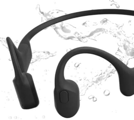  moderní sluchátka na sport shokz openrun mini přenos zvuku přes lícní kost bluetooth 