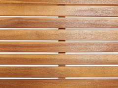 Beliani Zahradní stůl světlé dřevo 160/220 x 100 cm MAUI