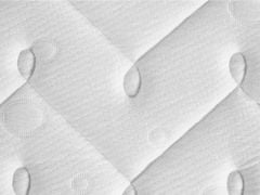 Beliani Pružinová matrace se snímatelným potahem středně tvrdá 140 x 200 cm GLORY