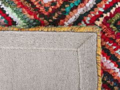 Beliani Barevný koberec s diamantovým vzorem 80x150 cm - KAISERI