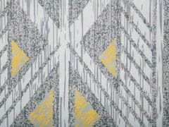 Beliani Koberec šedo-žlutý 160 x 230 cm KARGI