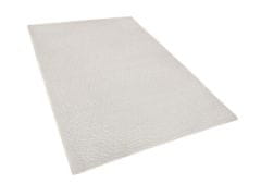 Beliani Krémový koberec ERZIN 160 x 230 cm