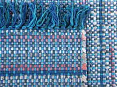 Beliani Modrý bavlněný koberec 140x200 cm BESNI