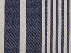 Beliani Venkovní koberec 120 x 180 cm tmavě modrý HALDIA
