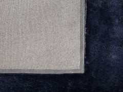 Beliani Koberec shaggy 160 x 230 cm tmavě modrý EVREN
