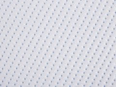 Beliani Pěnový polštář z paměťové pěny 50 x 30 cm bílý KANGTO