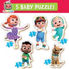 Educa Baby puzzle Cocomelon 5v1 (3-5 dílků)