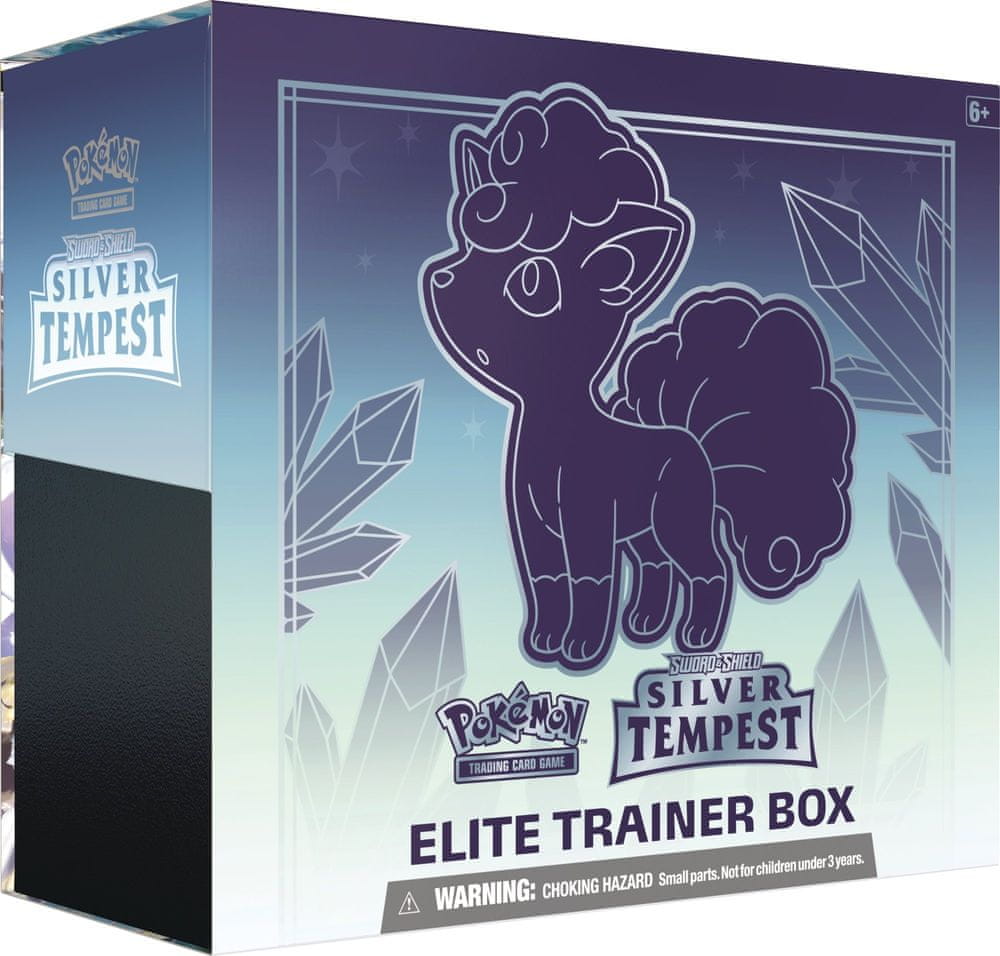 Levně Pokémon TCG: SWSH12 Silver Tempest - Elite Trainer Box